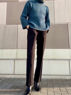 𝐼さん（メンズ・178cm）の春コーディネート