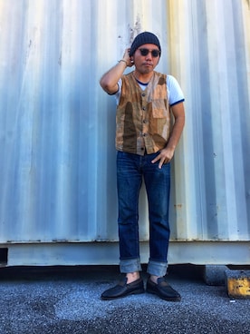 RiMaさん（メンズ・171cm）の秋コーディネート