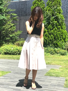 ももこさん（レディース・158cm）の夏コーディネート