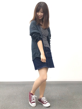 ももこさん（レディース・158cm）の夏コーディネート