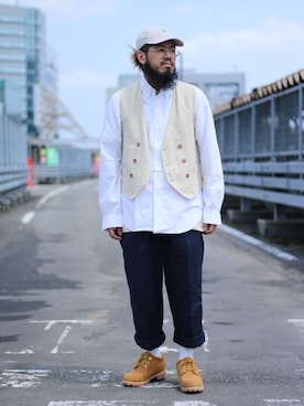 菅原 大翔さん（メンズ・173cm）の春コーディネート