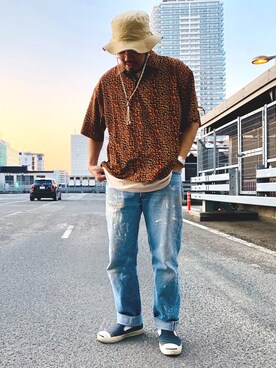 菅原 大翔さん（メンズ・173cm）の春コーディネート