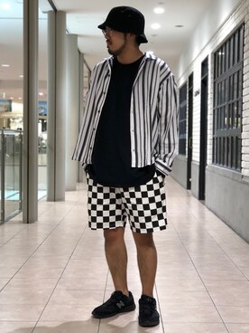 菅原 大翔さん（メンズ・173cm）の夏コーディネート