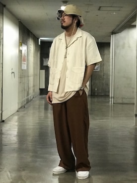 菅原 大翔さん（メンズ・173cm）の夏コーディネート