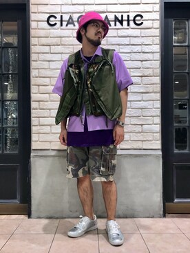 菅原 大翔さん（メンズ・173cm）の夏コーディネート