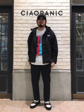 「WILD THINGS（ワイルドシングス）のアイテム（スラックス）」を使った、菅原 大翔さん（メンズ・173cm）の春コーディネート