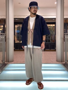 菅原 大翔さん（メンズ・173cm）の夏コーディネート