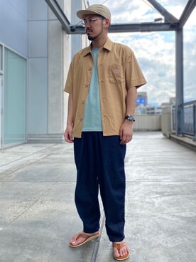 菅原 大翔さん（メンズ・173cm）の夏コーディネート