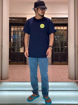 菅原 大翔さん（メンズ・173cm）の夏コーディネート