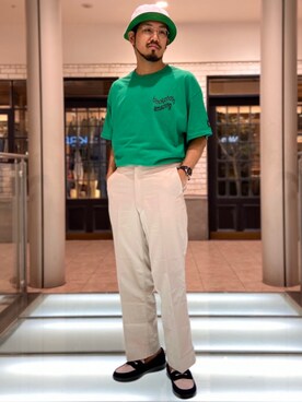 菅原 大翔さん（メンズ・173cm）の夏コーディネート