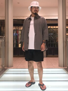 菅原 大翔さん（メンズ・173cm）の夏コーディネート