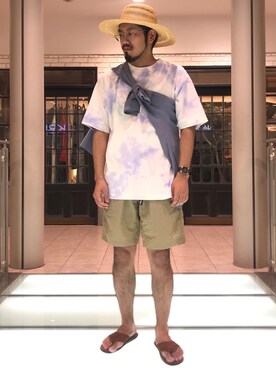 菅原 大翔さん（メンズ・173cm）の夏コーディネート