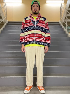 菅原 大翔さん（メンズ・173cm）の冬コーディネート