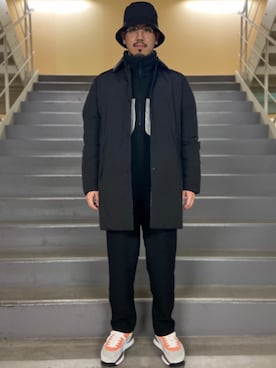 菅原 大翔さん（メンズ・173cm）の冬コーディネート