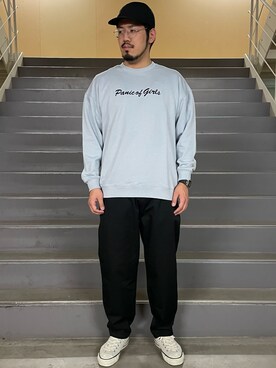 菅原 大翔さん（メンズ・173cm）の冬コーディネート