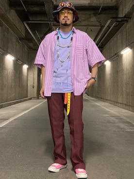 菅原 大翔さん（メンズ・173cm）の春コーディネート