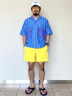 菅原 大翔さん（メンズ・173cm）の夏コーディネート