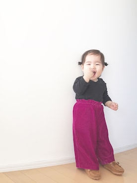 ㅤ ʀɪɴᴏさん（キッズ・70cm）の秋コーディネート