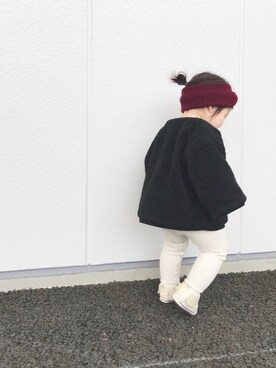 ㅤ ʀɪɴᴏさん（キッズ・70cm）の冬コーディネート