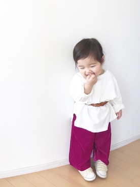 ㅤ ʀɪɴᴏさん（キッズ・70cm）の冬コーディネート