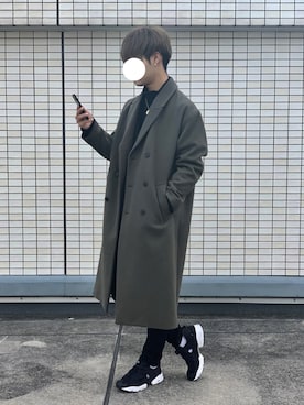 「着まわしコーデ」｜「アイテム（ジャケット/アウター）」を使った、TKTさん（メンズ・178cm）の冬コーディネート