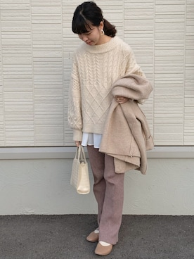 Hibikiさん（レディース・157cm）の冬コーディネート