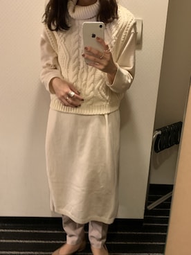 Hibikiさん（レディース・157cm）の冬コーディネート