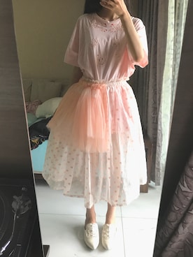 「VIVETTA（ヴィヴェッタ）のアイテム」を使った、小水waterletさん（レディース・162cm）の秋コーディネート