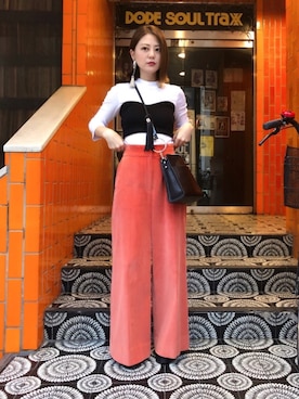 「BANZAI（バンザイ）のアイテム」を使った、yukyaさん（レディース・162cm）の秋コーディネート