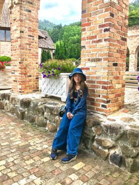 「新社古堡」｜妮可施さん（レディース・156cm）の夏コーディネート