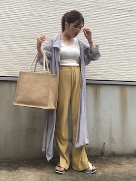 ohanaさん（レディース・152cm）の夏コーディネート