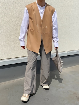 「TODAYFUL（トゥデイフル）のアイテム」を使った、ゆゆさん（メンズ・170cm）の秋コーディネート