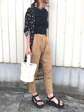 Kumika☆さん（レディース・158cm）の春コーディネート