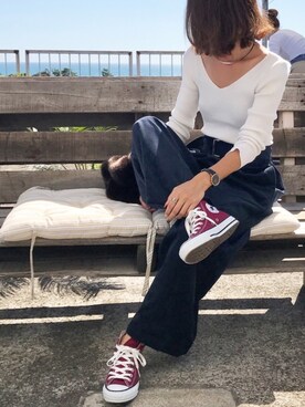 「Another Edition（アナザーエディション）のアイテム（アクセサリー）」を使った、Kumika☆さん（レディース・158cm）の秋コーディネート
