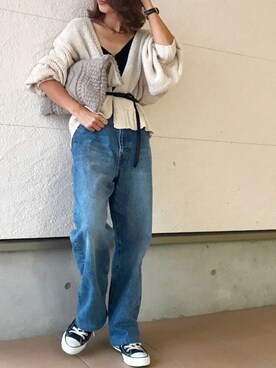 「Another Edition（アナザーエディション）のアイテム（アクセサリー）」を使った、Kumika☆さん（レディース・158cm）の秋コーディネート