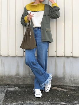 Kumika☆さん（レディース・158cm）の秋コーディネート