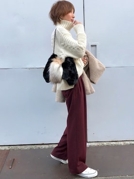 Kumika☆さん(レディース・158cm)の冬コーディネート