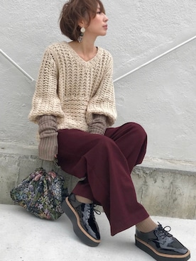 Kumika☆さん(レディース・158cm)の冬コーディネート