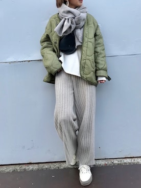 Kumika☆さん（レディース・158cm）の冬コーディネート