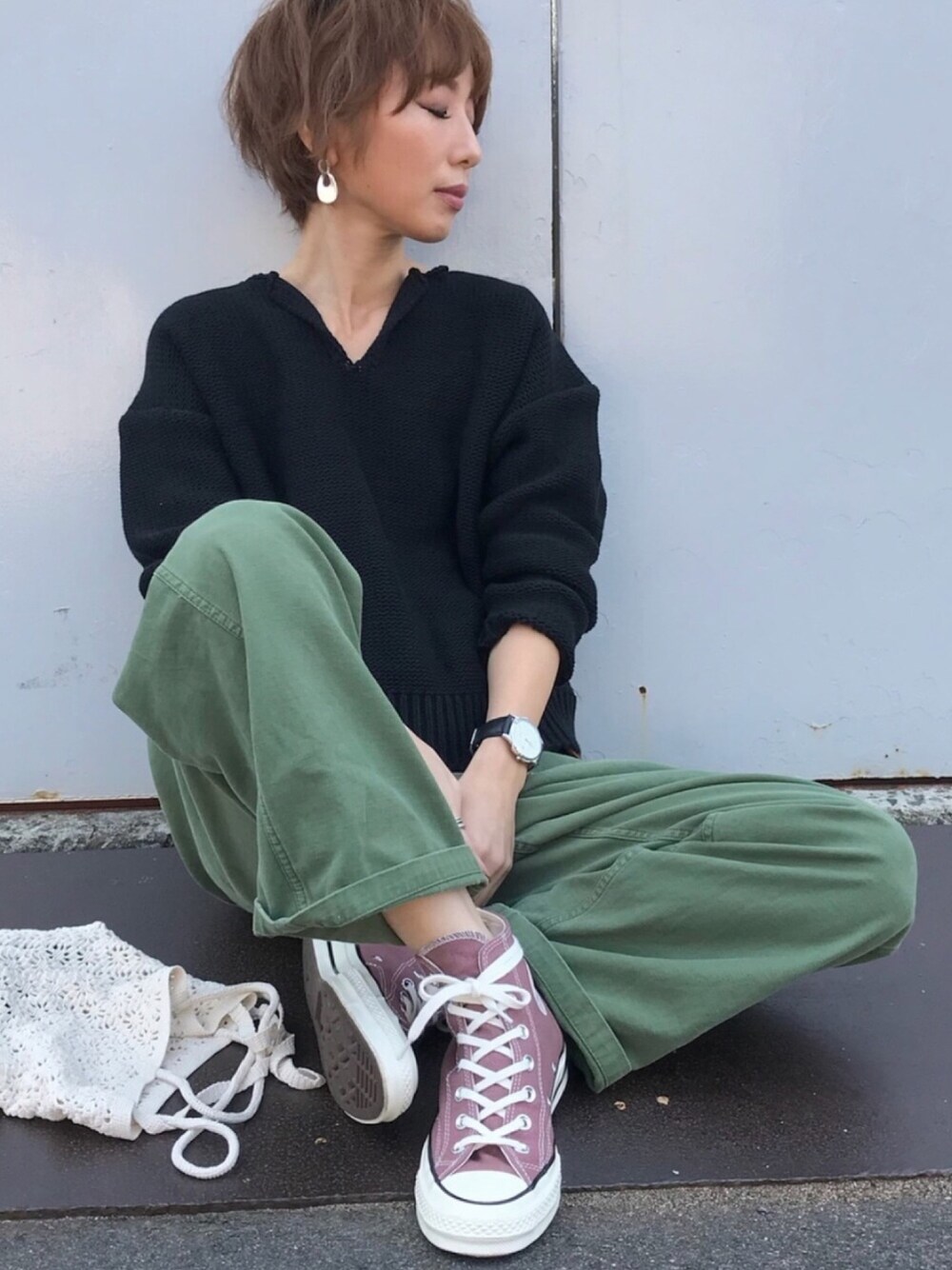 TODAYFUL - トゥデイフル  キーネックリブニット TODAYFUL（トゥデイフル）の「キーネックリブニット（ニット