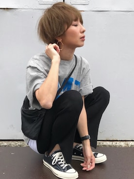 Kumika☆さん（レディース・158cm）の春コーディネート