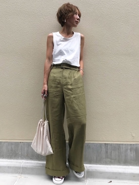 Kumika☆さん（レディース・158cm）の夏コーディネート