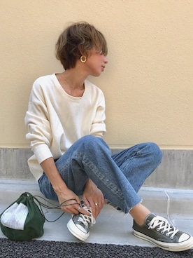 Kumika☆さん（レディース・158cm）の秋コーディネート