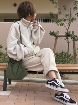 「TODAYFUL（トゥデイフル）のアイテム（ブルゾン）」を使った、Kumika☆さん（レディース・158cm）の秋コーディネート