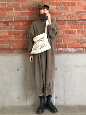 Kumika☆さん（レディース・158cm）の冬コーディネート