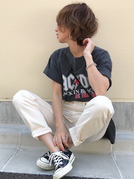 Kumika☆さん（レディース・158cm）の春コーディネート