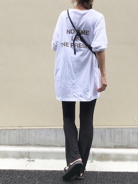 「LIBRÉM（リブレム）のアイテム（トップス）」を使った、Kumika☆さん（レディース・157cm）の夏コーディネート