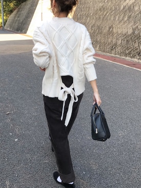 「カンフーシューズ」｜Kumika☆さん（レディース・158cm）の秋コーディネート