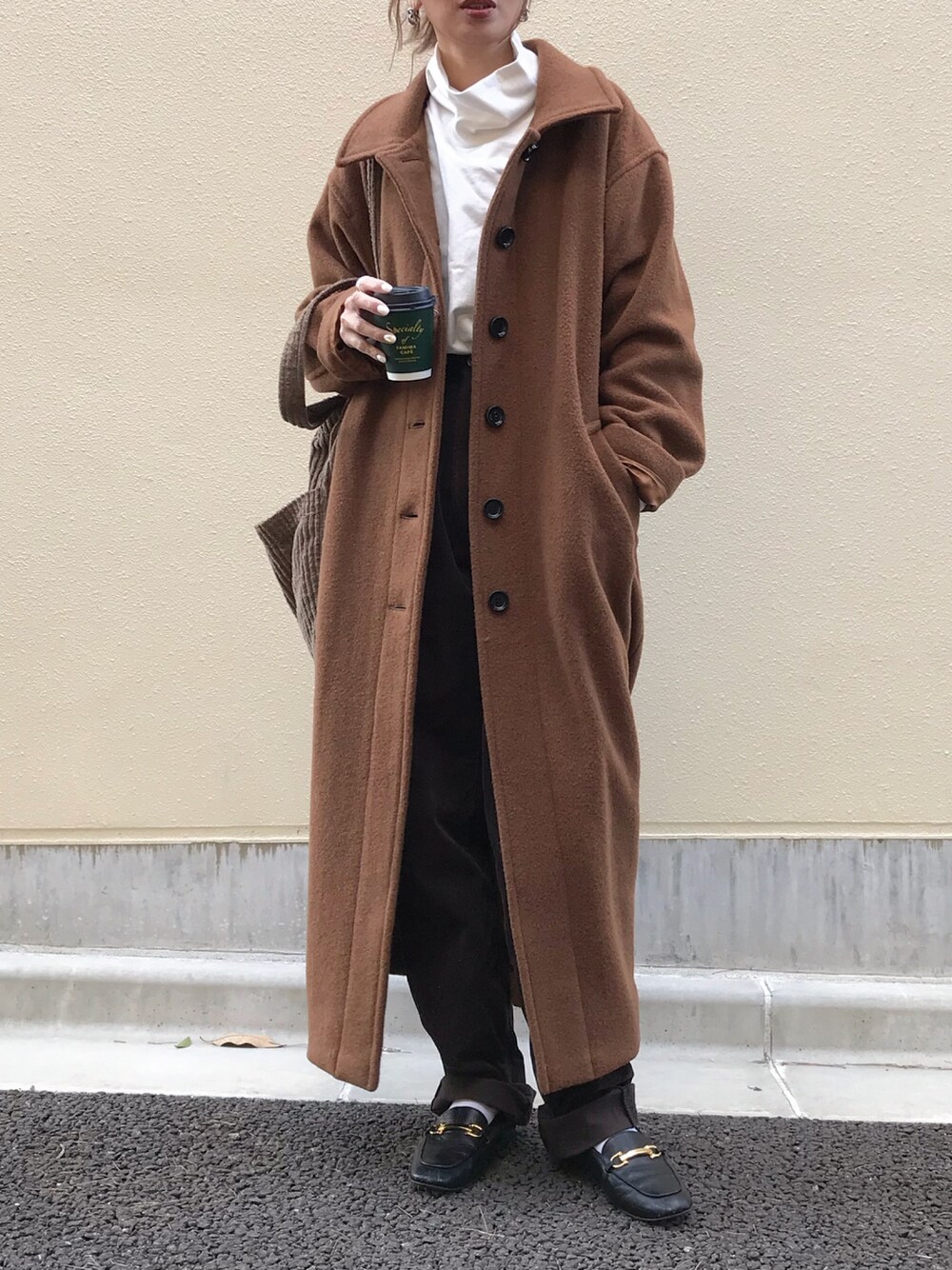Kumika☆｜BONAPETITのステンカラーコートを使ったコーディネート - WEAR