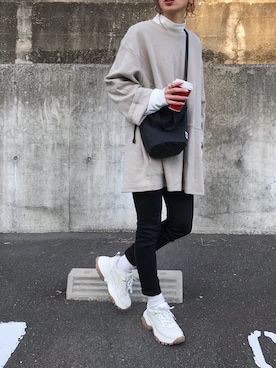 Kumika☆さん（レディース・158cm）の冬コーディネート